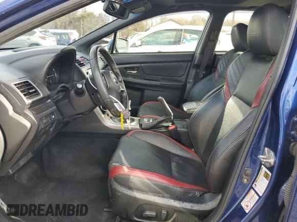 2015 Subaru WRX STI Limited with VIN JF1VA2S60F9802803, listed as a Copart auction lot 79916683 with 108,502 mi miles and Salvage title. Bid and sale history available at DreamBid. Image 7.
