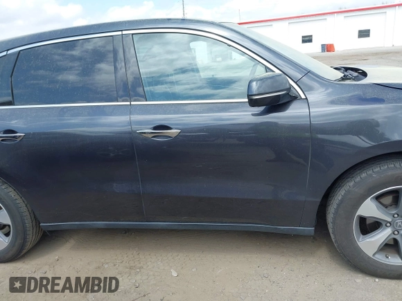 2016 Acura MDX with VIN 5FRYD3H23GB014967, listed as a IAAI auction lot 41929935 with 256,698 mi miles. Bid and sale history available at carsss.com. Image 13.