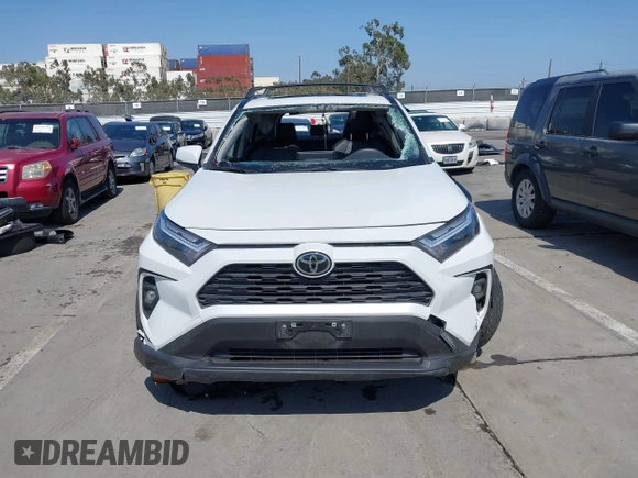 2023 Toyota RAV4 XLE Premium with VIN JTMC1RFV7PD097542, listed as a IAAI auction lot 42553650 with 45,483 mi miles and . Bid and sale history available at DreamBid. Image 13.