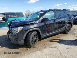 2019 GMC Terrain SLE with VIN 3GKALTEV0KL204468, listed as a Copart auction lot 50245695 with 87,689 mi miles and Salvage Title. Bid and sale history available at DreamBid. Image 1.