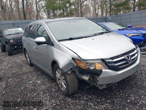 2016 Honda Odyssey EX-L with VIN 5FNRL5H61GB147766, listed as a IAAI auction lot 41822141 with 105,261 mi miles and . Bid and sale history available at DreamBid. Image 1.
