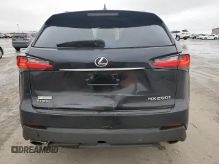 2017 Lexus NX with VIN JTJYARBZXH2055844, listed as a Copart auction lot 51941885 with 166,236 mi miles and Clean Title. Bid and sale history available at carsss.com. Image 6.