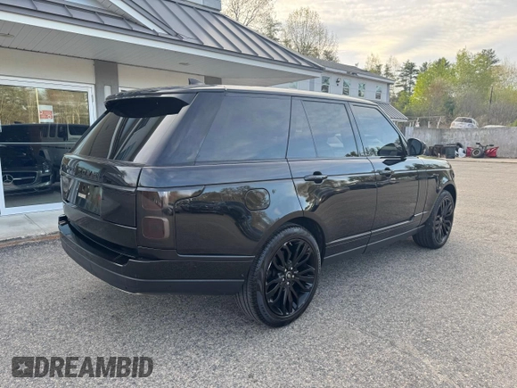 2019 Land Rover Range Rover HSE with VIN SALGS2SV5KA528460, listed as a Copart auction lot 56175975 with 122,951 mi miles and Clean Title. Bid and sale history available at DreamBid. Image 4.