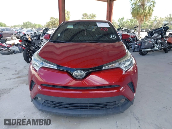 2018 Toyota C-HR XLE with VIN NMTKHMBX0JR058660, listed as a IAAI auction lot 41929790 with 136,358 mi miles. Bid and sale history available at carsss.com. Image 12.