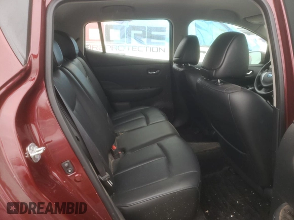 2016 Nissan LEAF S with VIN 1N4BZ0CP8GC314324, listed as a Copart auction lot 50469853 with 28,235 mi miles. Bid and sale history available at carsss.com. Image 10.