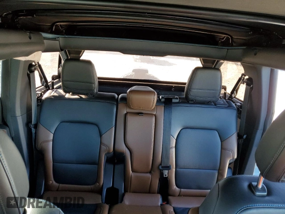 2022 Ford Bronco with VIN 1FMDE5DH7NLB59776, listed as a Copart auction lot 84913034 with 35,035 mi miles and Salvage Title. Bid and sale history available at DreamBid. Image 10.