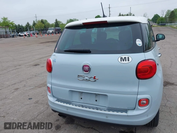 2015 FIAT 500L Easy with VIN ZFBCFABH9FZ033638, listed as a IAAI auction lot 42268062 with 63,249 mi miles and . Bid and sale history available at DreamBid. Image 17.