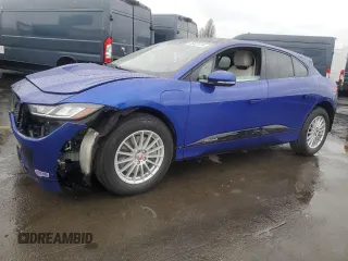 2019 Jaguar I-PACE S with VIN SADHB2S19K1F72929, listed as a Copart auction lot 85820134 with 29,612 mi miles and Salvage Title. Bid and sale history available at carsss.com. Image 1.