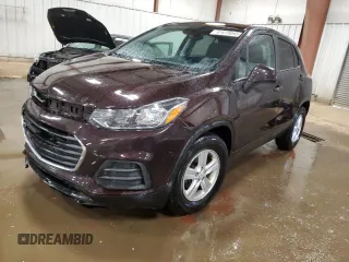 2020 Chevrolet Trax LS with VIN KL7CJKSB1LB343636, listed as a Copart auction lot 47619095 with 95,457 mi miles and Salvage Title. Bid and sale history available at carsss.com. Image 1.