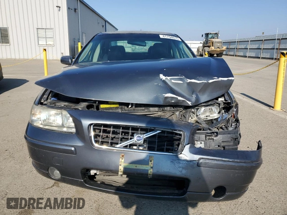 2006 Volvo S60 2.4L Turbo with VIN YV1RS547662536299, listed as a Copart auction lot 41794015 with 0 mi miles and Salvage Title. Bid and sale history available at carsss.com. Image 5.