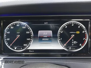 2015 Mercedes-Benz S-Class S 550 with VIN WDDUG8CB1FA094259, listed as a IAAI auction lot 41487071 with 50,253 mi miles. Bid and sale history available at carsss.com. Image 7.