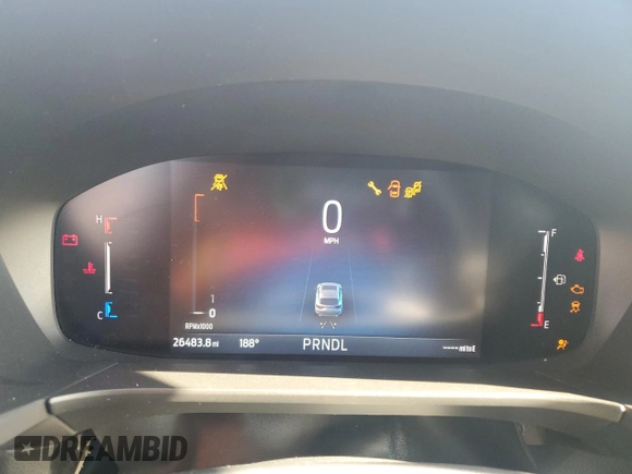 2024 Ford Escape ST-Line with VIN 1FMCU0MN9RUA24225, listed as a Copart auction lot 53051545 with 26,483 mi miles and Clean Title. Bid and sale history available at DreamBid. Image 9.