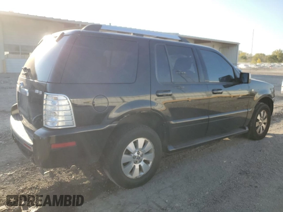 2006 Mercury Mountaineer Premier with VIN 4M2EU48826UJ11687, listed as a Copart auction lot 75607224 with 194,606 mi miles and Salvage Title. Bid and sale history available at carsss.com. Image 3.