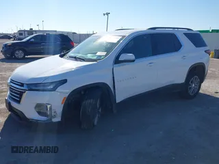 2023 Chevrolet Traverse LT Leather with VIN 1GNEVHKW4PJ276989, listed as a IAAI auction lot 40993865 with 38,265 mi miles. Bid and sale history available at carsss.com. Image 6.