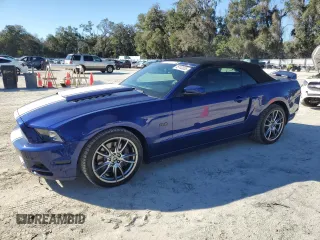 2014 Ford Mustang GT z VIN 1ZVBP8FF7E5221312, wystawiony jako Copart lot #45743855 z przebiegiem 37 267 mil mil oraz Szkoda całkowita • Salvage title. Historia ofert i sprzedaży dostępna na DreamBid. Obrazek 1.