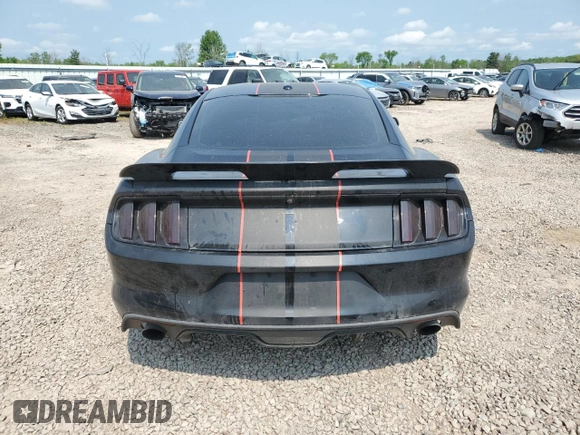 2016 Ford Mustang GT with VIN 1FA6P8CFXG5326279, listed as a Copart auction lot 59100565 with 52,972 mi miles and Salvage title. Bid and sale history available at DreamBid. Image 6.