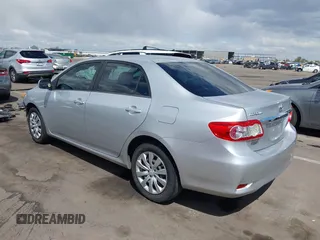 2012 Toyota Corolla L with VIN 5YFBU4EE3CP016616, listed as a IAAI auction lot 41964818 with 138,238 mi miles. Bid and sale history available at carsss.com. Image 3.