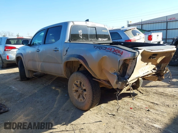 2017 Toyota Tacoma SR5 with VIN 3TMCZ5AN4HM056106, listed as a IAAI auction lot 41432290 with 120,676 mi miles and . Bid and sale history available at DreamBid. Image 3.