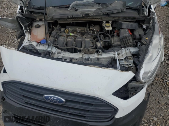 2019 Ford Transit Connect XL with VIN NM0LS6E25K1400991, listed as a Copart auction lot 84215244 with 141,802 mi miles and Salvage title. Bid and sale history available at DreamBid. Image 12.