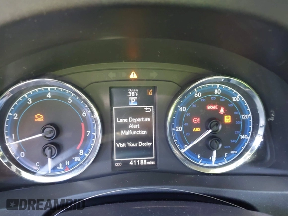 2019 Toyota Corolla L with VIN 2T1BURHE7KC127533, listed as a IAAI auction lot 41586738 with 41,188 mi miles and . Bid and sale history available at DreamBid. Image 7.