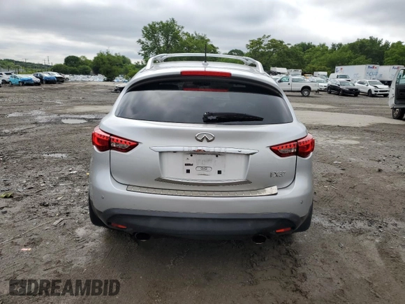 2013 Infiniti FX with VIN JN8CS1MW1DM174609, listed as a Copart auction lot 58953865 with 130,022 mi miles and Clean title. Bid and sale history available at DreamBid. Image 6.