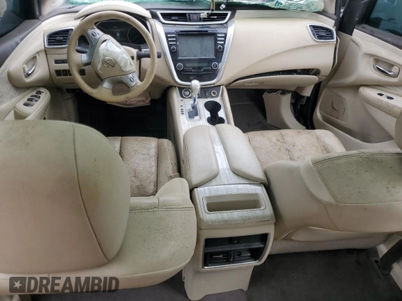 2016 Nissan Murano SL z VIN 5N1AZ2MG5GN106143, wystawiony jako Copart lot #54157955 z przebiegiem 96 237 mil mil oraz Czysty tytuł • Clean title. Historia ofert i sprzedaży dostępna na DreamBid. Obrazek 15.