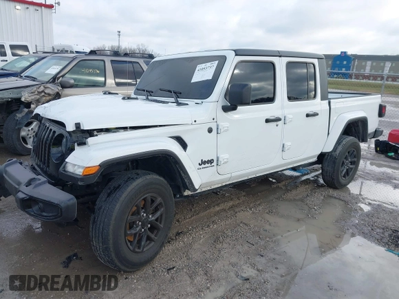 2022 Jeep Gladiator Texas Trail z VIN 1C6HJTAG8NL152487, wystawiony jako IAAI lot #41053737 z przebiegiem 49 411 mil mil oraz . Historia ofert i sprzedaży dostępna na DreamBid. Obrazek 18.