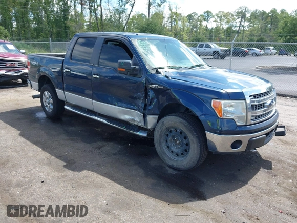 2014 Ford F-150 XL with VIN 1FTFW1EF7EFA40592, listed as a IAAI auction lot 42755930 with 259,852 mi miles and . Bid and sale history available at DreamBid. Image 1.