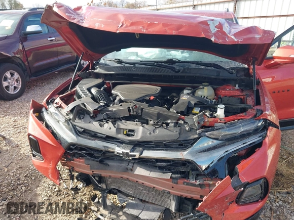 2021 Chevrolet Blazer RS с VIN 3GNKBERS5MS534539, выставлен на аукционе IAAI как лот 41006389 с пробегом 65 838 миль миль и . История ставок и продаж доступна на DreamBid. Изображение 10.