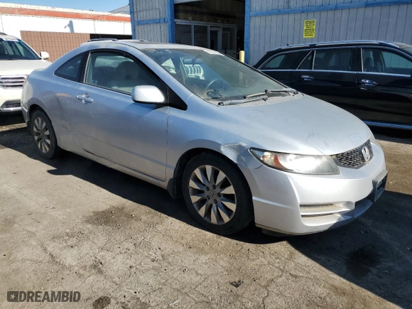 2010 Honda Civic Cpe EX with VIN 2HGFG1B86AH509569, listed as a Copart auction lot 82350294 with 98,223 mi miles and Salvage Title. Bid and sale history available at carsss.com. Image 4.