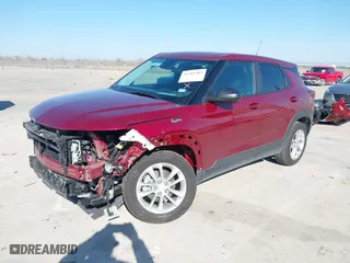 2024 Chevrolet TrailBlazer LS with VIN KL79MMSL4RB152260, listed as a IAAI auction lot 41385405 with 15,763 mi miles. Bid and sale history available at carsss.com. Image 17.