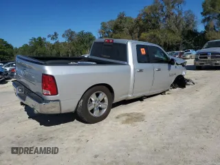 2018 Ram 1500 Big Horn with VIN 1C6RR6GTXJS123544, listed as a Copart auction lot 49688655 with 43,103 mi miles and Salvage title. Bid and sale history available at DreamBid. Image 3.