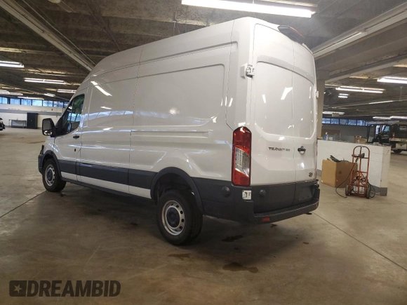 2024 Ford Transit Cargo with VIN 1FTBR1X86RKA81698, listed as a Copart auction lot 42611405 with 13,736 mi miles and Clean Title. Bid and sale history available at carsss.com. Image 2.