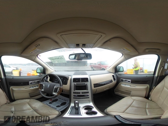 2010 Lincoln MKX with VIN 2LMDJ6JC3ABJ21373, listed as a IAAI auction lot 41843187 with 153,958 mi miles. Bid and sale history available at carsss.com. Image 19.