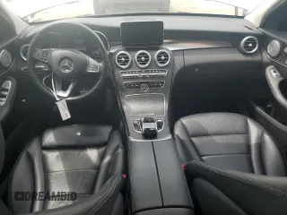 2015 Mercedes-Benz C 300 Luxury with VIN 55SWF4KB2FU093109, listed as a Copart auction lot 56883575 with 117,687 mi miles and Salvage title. Bid and sale history available at DreamBid. Image 8.