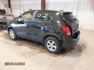 2015 Chevrolet Trax LS with VIN KL7CJPSB2FB094863, listed as a IAAI auction lot 41643953 with 118,456 mi miles. Bid and sale history available at carsss.com. Image 3.