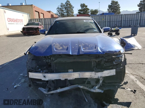 2021 BMW M3 with VIN WBS53AY07MFL43939, listed as a Copart auction lot 42085465 with 55,003 mi miles and Salvage title. Bid and sale history available at DreamBid. Image 5.