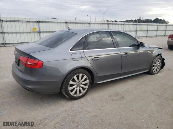 2015 Audi A4 Premium with VIN WAUBFAFL5FN012684, listed as a Copart auction lot 43379735 with 128,382 mi miles and Salvage Title. Bid and sale history available at carsss.com. Image 3.