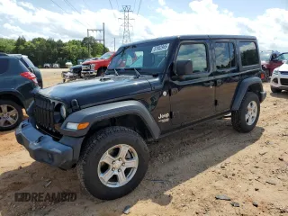 2019 Jeep Wrangler Unlimited Sport S with VIN 1C4HJXDGXKW610844, listed as a Copart auction lot 57952945 with 62,171 mi miles and Salvage title. Bid and sale history available at DreamBid. Image 1.