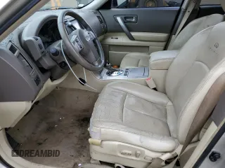 2006 Infiniti FX with VIN JNRAS08W86X201667, listed as a Copart auction lot 53884045 with 169,988 mi miles and Salvage Title. Bid and sale history available at DreamBid. Image 7.
