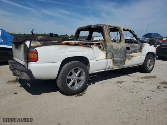 2000 Chevrolet Silverado 1500 LS with VIN 2GCEC19T6Y1148606, listed as a Copart auction lot 50916725 with 0 mi miles and Non Repairable. Bid and sale history available at carsss.com. Image 3.