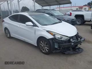 2015 Hyundai Elantra SE with VIN 5NPDH4AE5FH554030, listed as a IAAI auction lot 42421655 with 83,466 mi miles and . Bid and sale history available at DreamBid. Image 1.