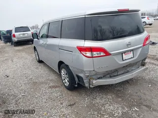 2015 Nissan Quest SV with VIN JN8AE2KP1F9129434, listed as a IAAI auction lot 42023068 with 144,318 mi miles. Bid and sale history available at carsss.com. Image 3.