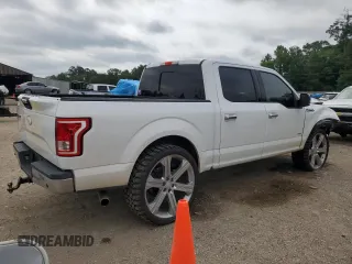 2015 Ford F-150 XL with VIN 1FTEW1CGXFFC46692, listed as a Copart auction lot 55755885 with 132,151 mi miles and Salvage title. Bid and sale history available at DreamBid. Image 3.