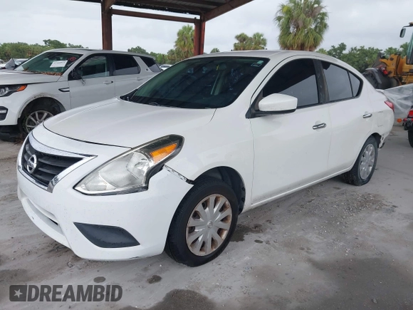 2017 Nissan Versa SV with VIN 3N1CN7AP8HL825594, listed as a IAAI auction lot 42436136 with 172,508 mi miles and . Bid and sale history available at DreamBid. Image 2.