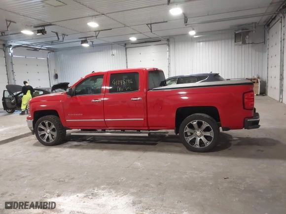 2014 Chevrolet Silverado 1500 LTZ with VIN 3GCUKSEC3EG360490, listed as a IAAI auction lot 41248196 with 131,633 mi miles. Bid and sale history available at carsss.com. Image 14.
