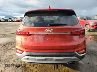 2020 Hyundai Santa Fe SEL w/SULEV with VIN 5NMS33AD6LH252875, listed as a Copart auction lot 42781385 with 55,128 mi miles and Clean Title. Bid and sale history available at carsss.com. Image 6.