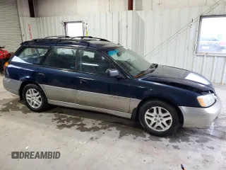2001 Subaru Legacy Outback with VIN 4S3BH675617678847, listed as a Copart auction lot 57560975 with 170,686 mi miles and Salvage title. Bid and sale history available at DreamBid. Image 4.