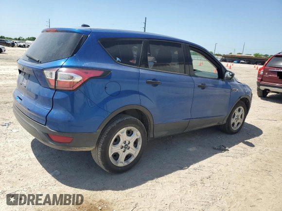 2017 Ford Escape S with VIN 1FMCU0F70HUE54268, listed as a Copart auction lot 52291615 with 131,296 mi miles and Salvage Title. Bid and sale history available at carsss.com. Image 3.