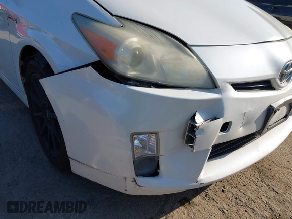 2010 Toyota Prius II with VIN JTDKN3DU0A0245021, listed as a IAAI auction lot 41838478 with 197,124 mi miles and . Bid and sale history available at carsss.com. Image 6.